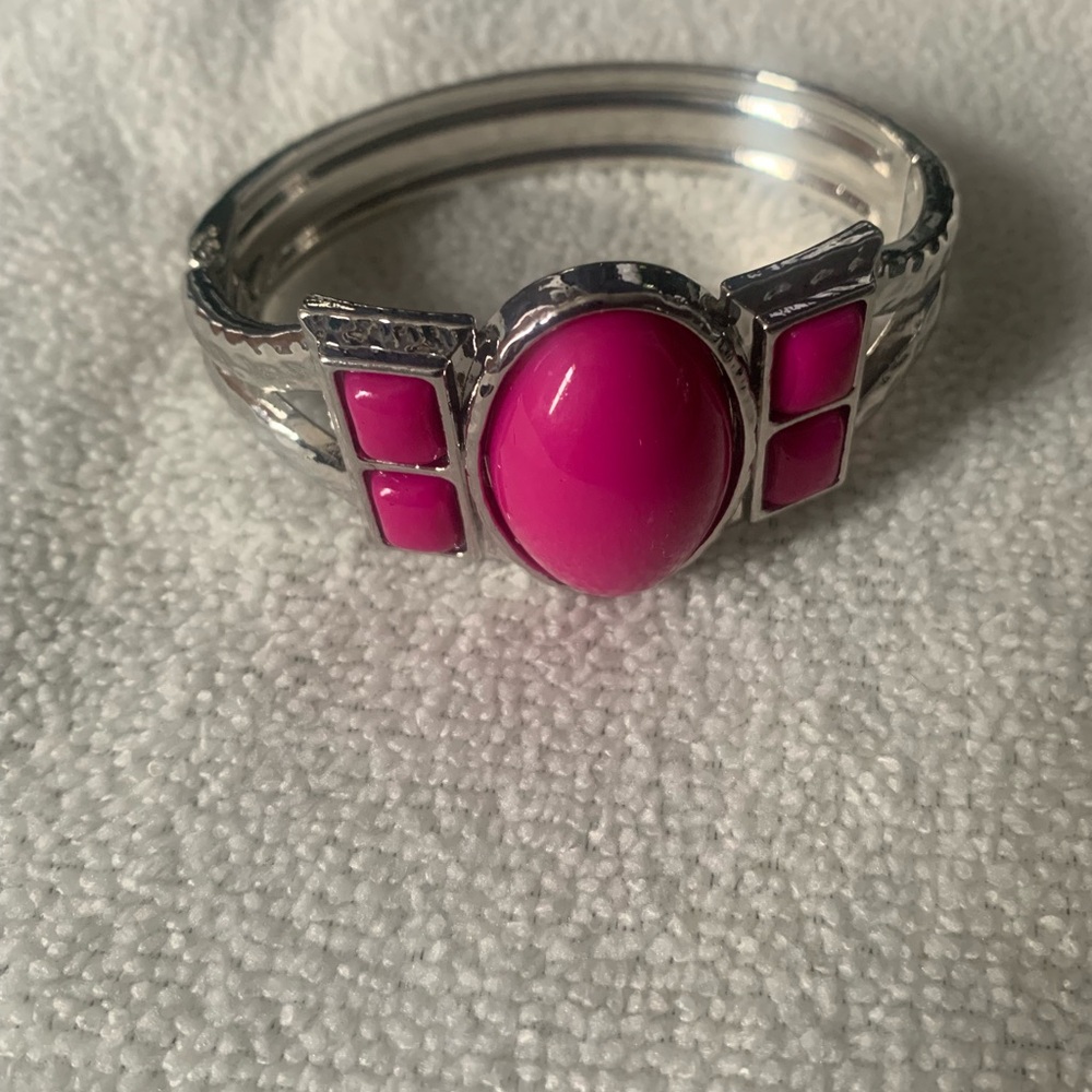Tiki Pink Bracelet